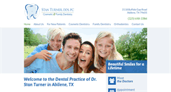 Desktop Screenshot of drstanturner.com